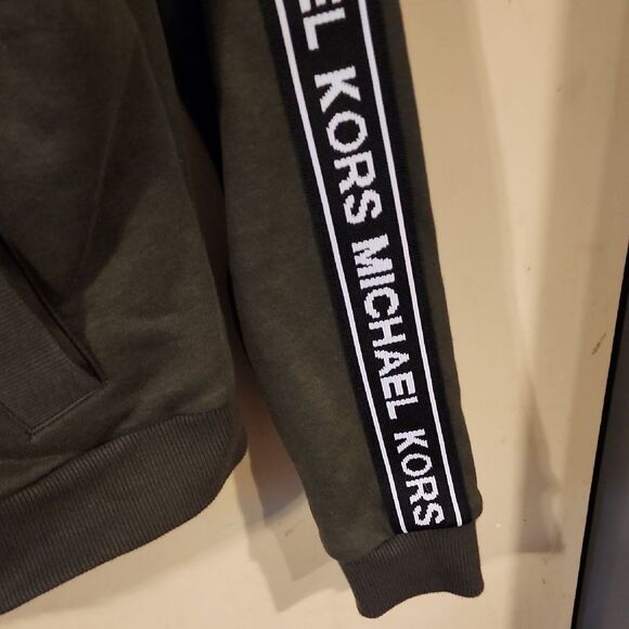 Michael Kors Black Textured Jacket - Picture 3 of 7